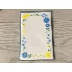 花柄 A5サイズ 便箋