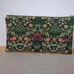 ウィリアムモリス　花がら 長財布