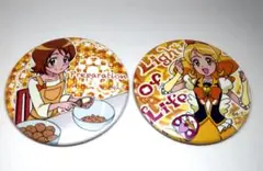 【傷あり】　トゥインクル缶バッジ 大森ゆうこ　キュアハニー