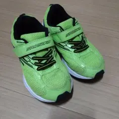 SHUNSOKU 蛍光グリーン スニーカー キッズ用
