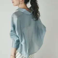 ラブティックボンボン シアークロップドシャツ 完売品