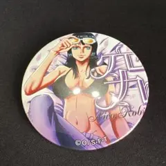 ONE PIECE ワンピース　ロビン　輩缶バッジ