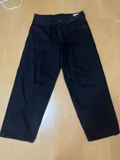 GAP スーパーバギーデニム ブラック 32/32
