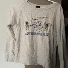 STAR WARS グレー スウェット M