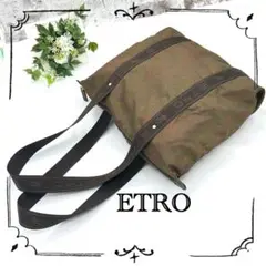 ✨ETRO エトロ✨ショルダーバッグ トートバッグ ビニールバッグ PVC