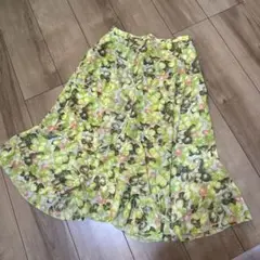 【pierre cardin】フレアースカート