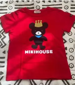Miki House 赤いクマTシャツ