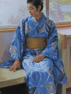 池田清明、「花のチュール」、希少画集の額装画、四季、風景、人気作品 池田清明、「花のチュール」、希少画集の額装画、四季、風景