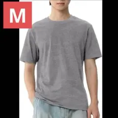 Amoretu アモーレット Tシャツ 半袖 メンズ インナーシャツ グレー　M