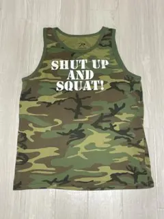SHUT UP AND SQAUT タンクトップ　MMJ ボディビル SHUT UP AND SQAUT タンクトップ MMJ ボディビル 2枚セット
