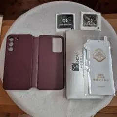 Samsung Galaxy S22純正ケース　バーガンディ