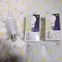 人感センサー付LED電球 2個