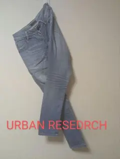 匿名配送★URBAN RESEARCH ライトブルースリムフィットデニム