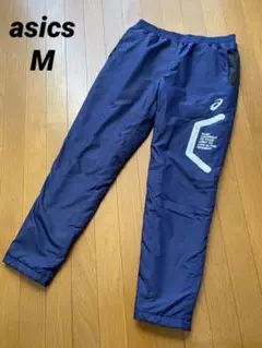 アシックス ウインドブレーカー パンツ M 裏起毛