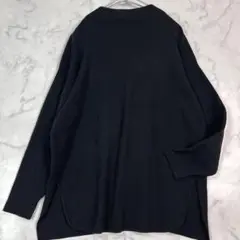 極美品エレンディーク ニット 24年 サイドラウンドヘム XL相当 B0626