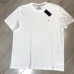 新品未使用タグ付⭐︎トミーフィルフィガー⭐︎Tシャツ⭐︎XL ホワイト大きめＸＸＬ相当