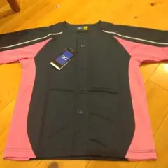 【新品未使用タグ付き】Mizuno ユニフォーム 150 ネイビー/ピンク