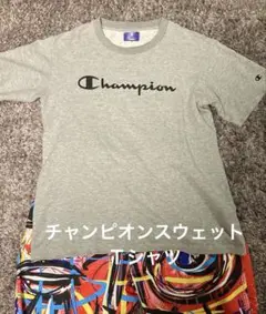 Champion グレー Tシャツ