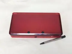 【動作確認済み】3DS 本体 フレアレッド