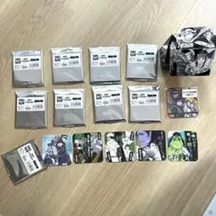 ゴールデンカムイ展 アートコースター 全48種　BOX、未開封８Ｐ開封１Ｐ、特典