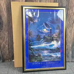 ラッセン　セレニティ　絵画　版画　保証書付き Amazon.co.jp: クリスチャン・リース・ラッセン セレニティ 海