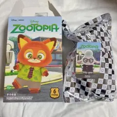 miniso ズートピア ブラインドボックス ベルウェザー ぬいぐるみペンダント
