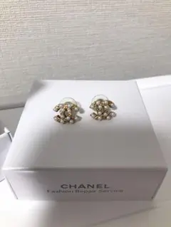 (最終値下げ)→シャネル パールピアス