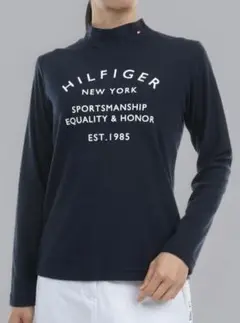 新品TOMMYHILFIGERトミーヒルフィガーゴルフタートルシャツモックネック