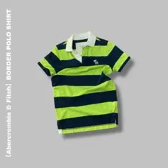 【A&F】BORDER POLO SHIRT 2967T ボーダーポロシャツ