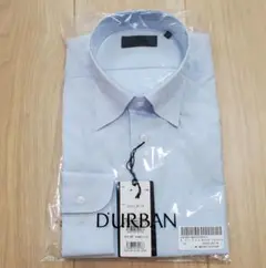 D'URBAN ダーバン スナップダウンシャツ サックス L