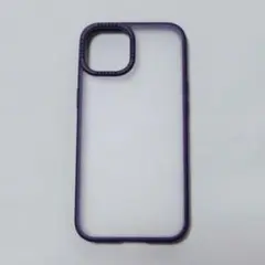 iPhone14 ソフトケース パープル