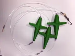 【新作/新品】トローリング３連バード　鳥山漁具オリジナル