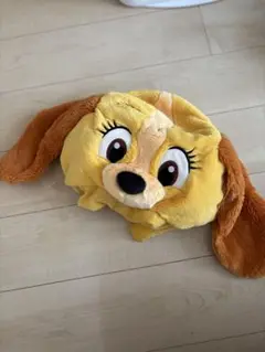 レディ ぬいぐるみキャップ ファンキャップ　イエロー