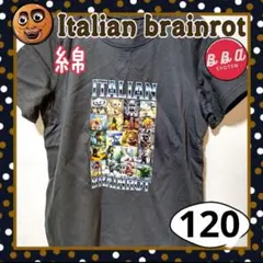 イタリアンブレインロット トゥントゥントゥンサフール Ｔシャツ 新デザ 120