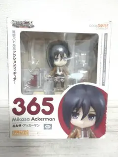 ねんどろいど 365 ミカサ　アッカーマン　開封品　進撃の巨人　箱ダメージ