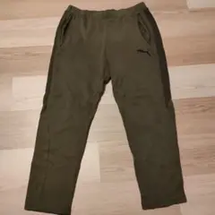 PUMA ジャージパンツ L オリーブ色