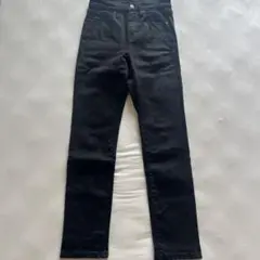 ユニクロ スキニーデニム ブラック 22