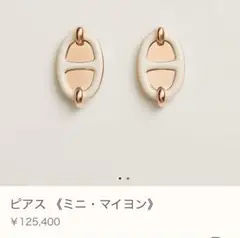 2025年最新】エルメス ピアス ミニマイヨンの人気アイテム