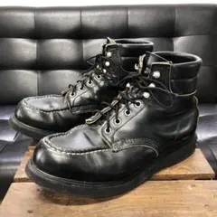 ビンテージREDWINGレザー スーパーソール7D黒美品刺繍羽タグ redwing レッドウィング 206 supersole 羽タグ｜Yahoo!フリマ