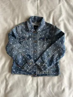 子供服　gap ドット柄デニムジャケット