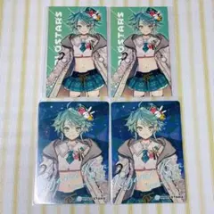 ホロスターズ AGF カードチョコ 鏡見キラ