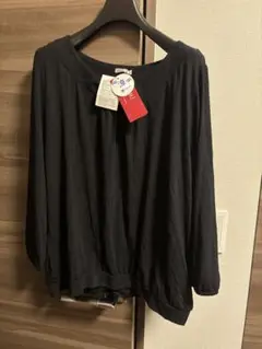 新品未使用 エシームLLサイズ チュニックカットソー 大きい 接触冷感