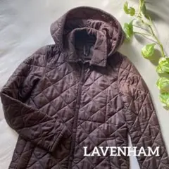 美品 LAVENHAM キルティング フードコート ラベンハム BSHOP