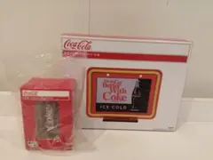 コカ・コーラ　タイトーくじ　A賞 LEDライト　C賞　アクリルフィギュア