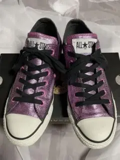 【美品】CONVERSE ALL STAR SHINY OX
