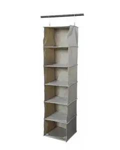 6 Shelf Hanging Closet Organizer