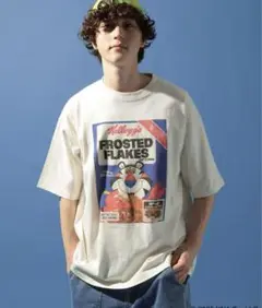 新品　ニコアンド　ケロッグコラボアソートTシャツ