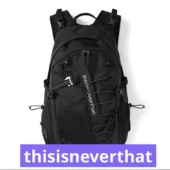 ★新品★ thisisneverthat リュック　バックパック　ブラック