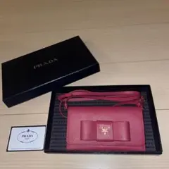 【新品】PRADA ショルダー バック ウォレットバッグ 財布