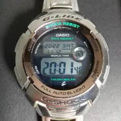 CASIO 【稼働品】G―SHOCK G―LIDE 電波ソーラー腕時計